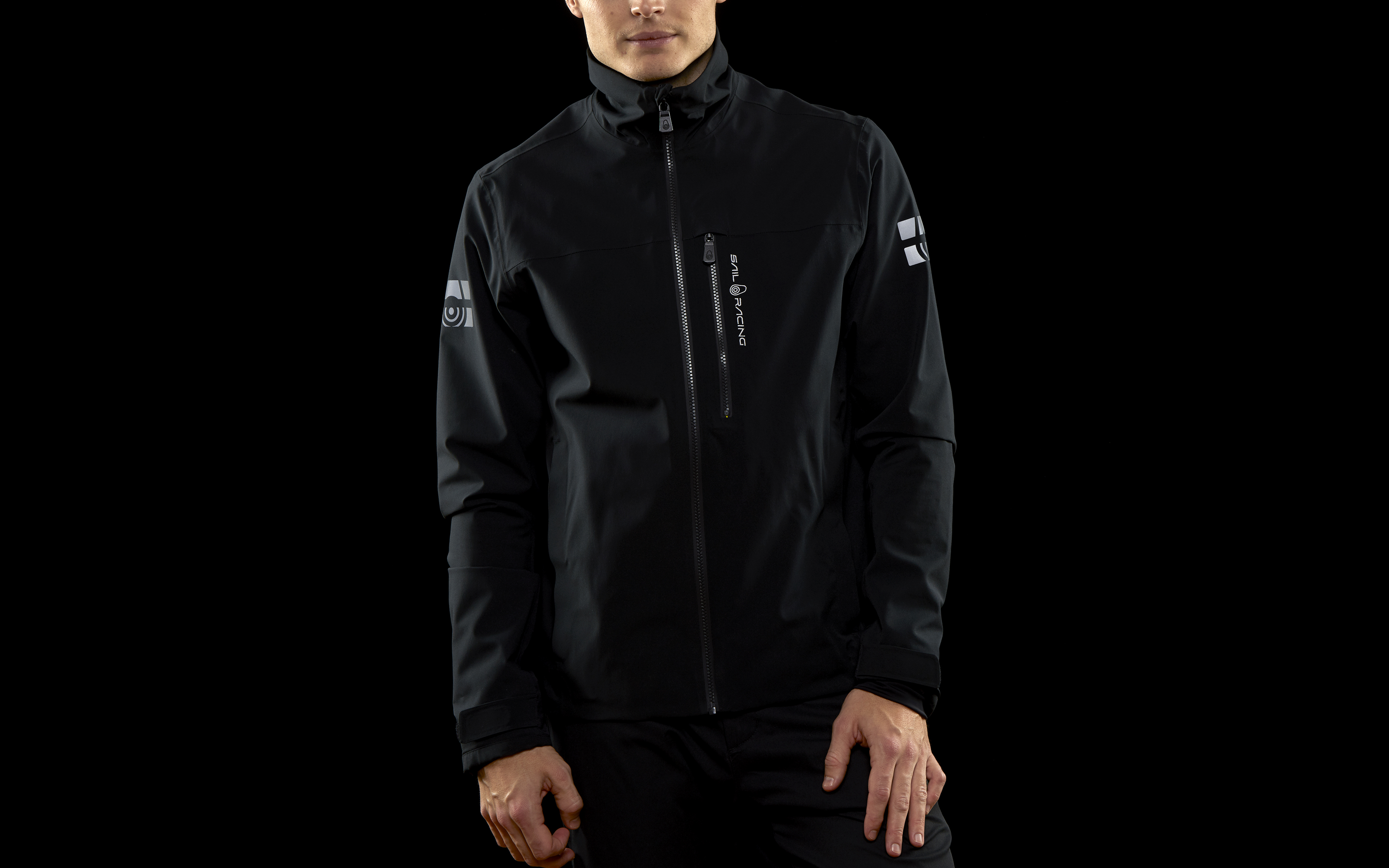 SAIL RACING ブラック フルジップジャケット M 2211102-999-c.jpg