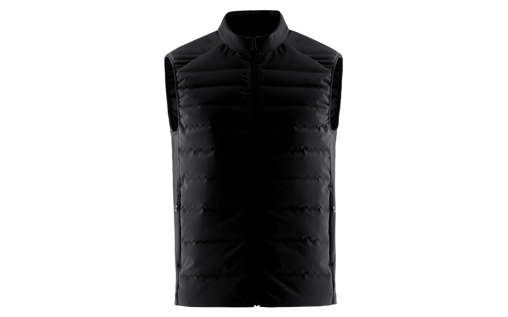 りんご　DOWN VEST ブラック Crescent Down Works Down Italian Vest | Streakfree Nylon | Black