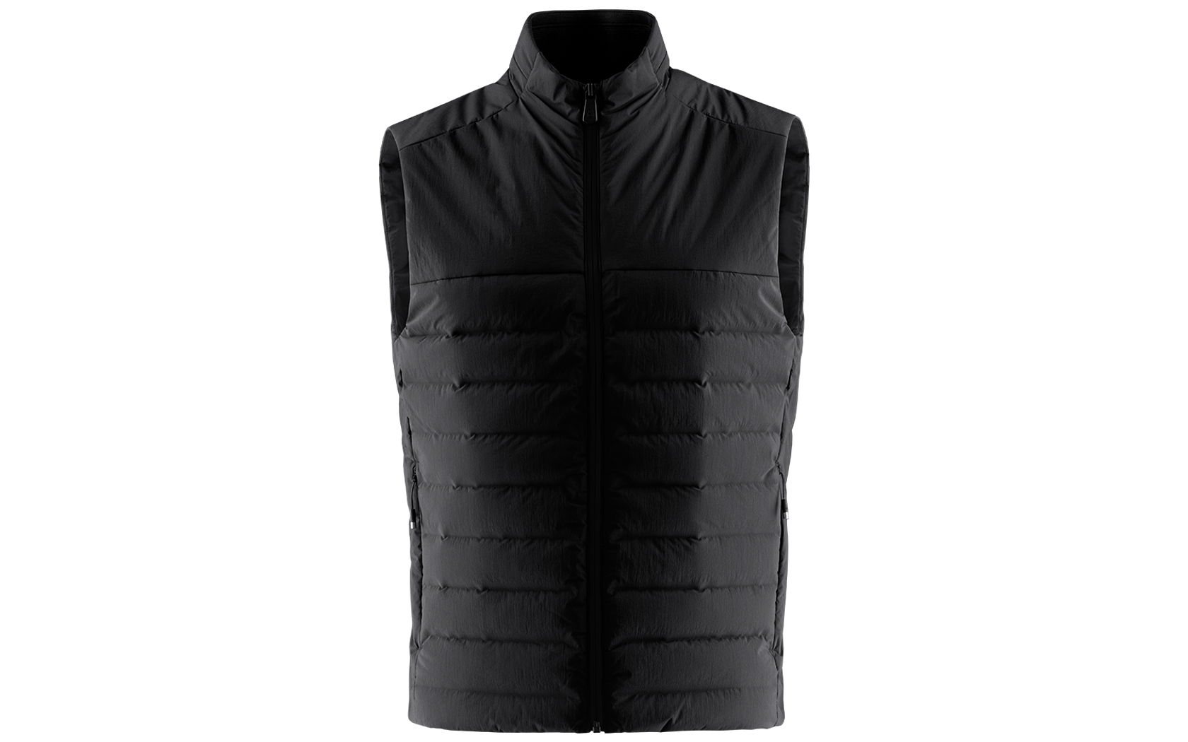 りんご　DOWN VEST ブラック 201_CC_BK-BK-RC-front_600x.jpg